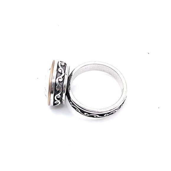 Brighton Venusian Two tone Crystal Ring Size 6 (5375) - Picture 2 of 2